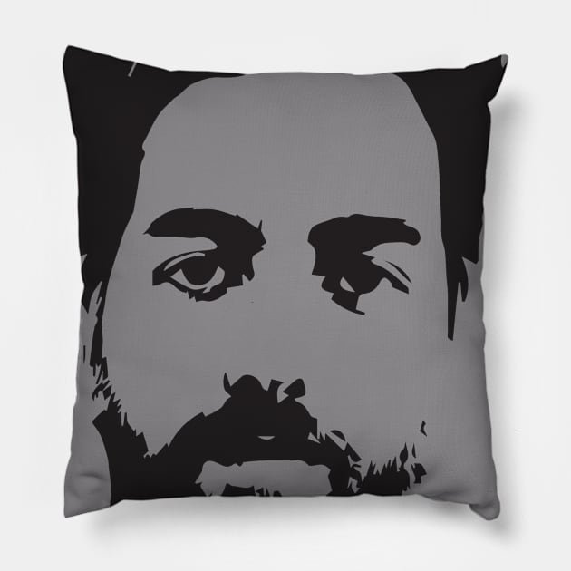 Official Drew Face Pillow by loganlukacs