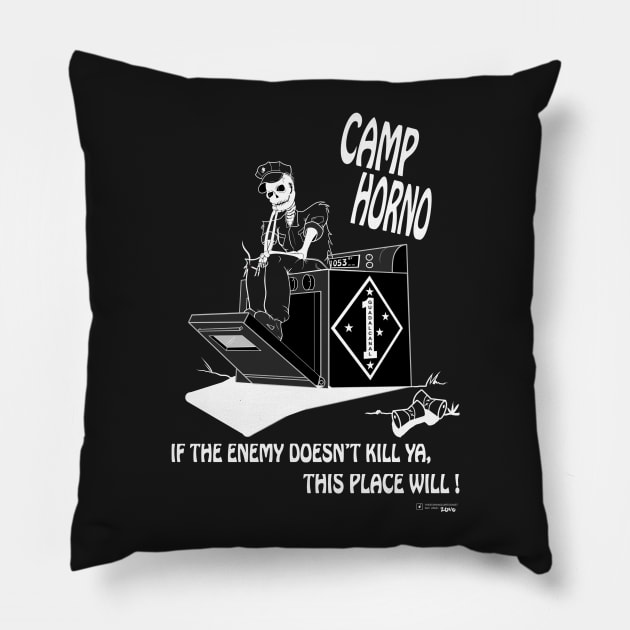 53 Area Pillow by SaltyTees