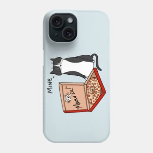 The Cat Took The Pizza Phone Case