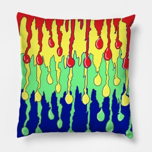 graffiti drip pop art 7 Pillow