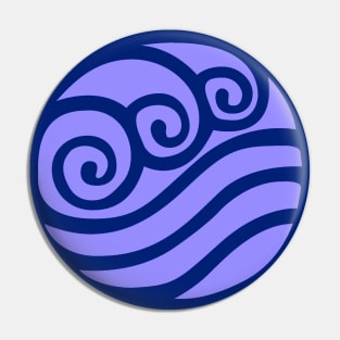 Water Tribe Emblem Pin