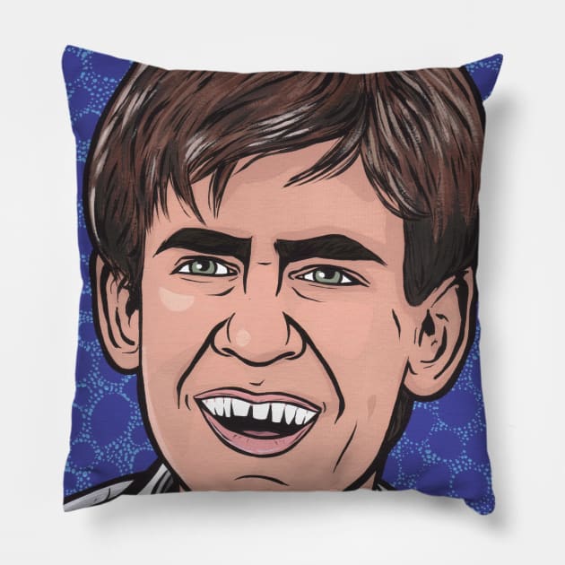 Troy McGreggor Pillow by turddemon