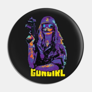 GunGirl Pin