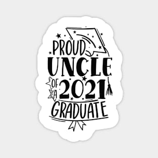 Graduation Family Shirts, Proud Family of a 2021 Graduate Magnet