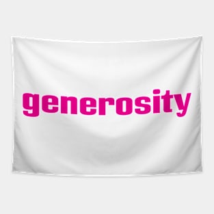 Generosity Tapestry