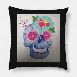 sugar skull Pillow