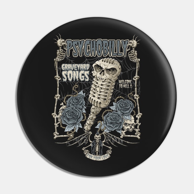 Graveyard Songs Pin by nanobarbero