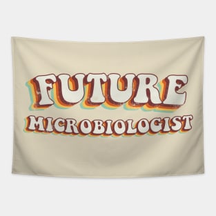 Future Microbiologist - Groovy Retro 70s Style Tapestry