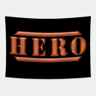 Hero Orange Tapestry