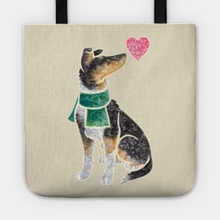 Watercolour Smooth Collie (tri) Tote