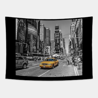 New York, Times Square Taxi Tapestry