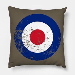 RAF Royal Air Force Roundel Insignia Pillow