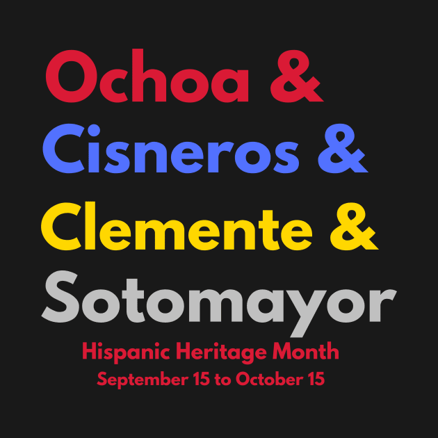 Hispanic Heritage Month Heroes 1 by BlackMenStuff