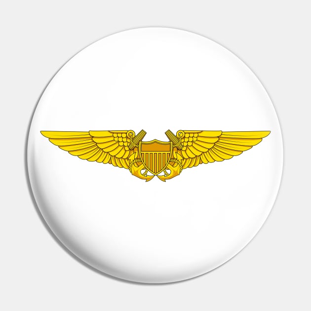 Naval Flight Officer Wings Pin by Sticker Steve