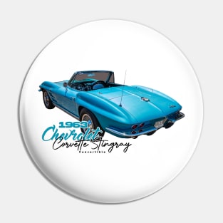 1963 Chevrolet Corvette Stingray Convertible Pin