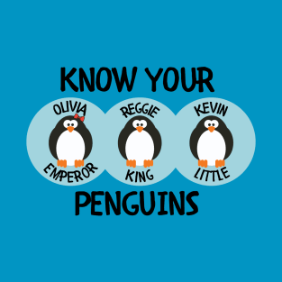 Know Your Penguins T-Shirt