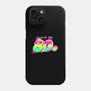 Made in 80s - retro design Phone Case