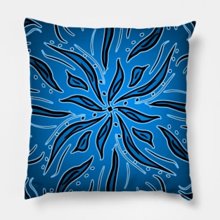 Ethereal Blue Pillow