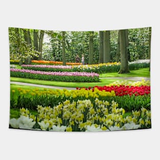 Keukenhof Tulip Festival, Holland Tapestry