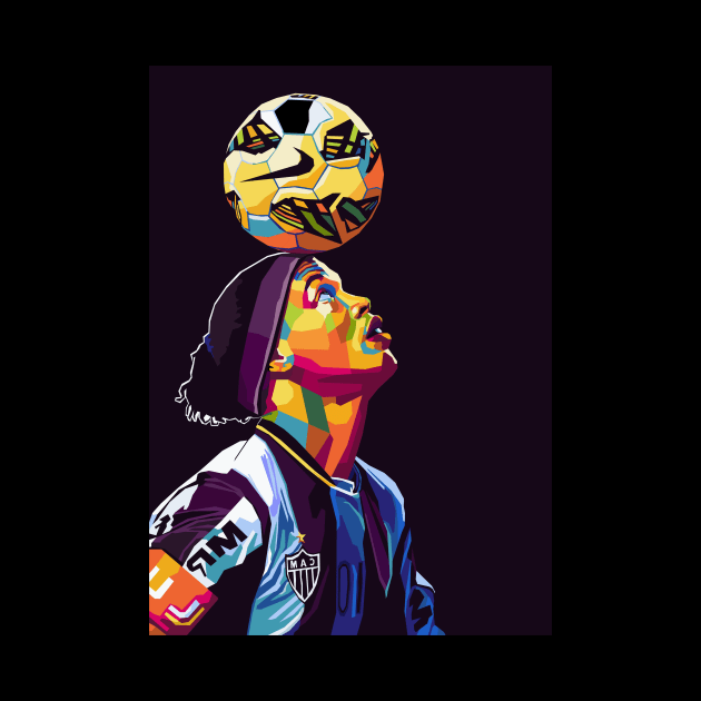 ronaldinho by Kuli art