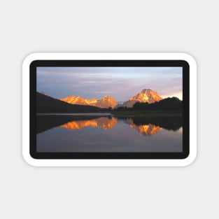 Sunrise at Oxbow Bend Magnet