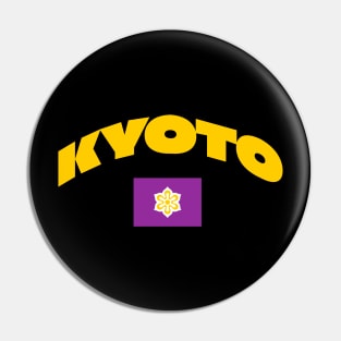 Kyoto, Japan City Flag Pin