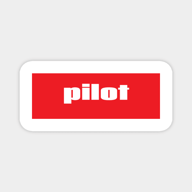 Pilot Magnet by ProjectX23Red