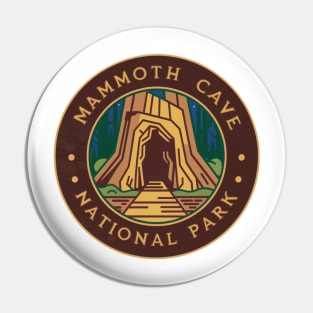 Mammoth Cave National Park Round Emblem Pin