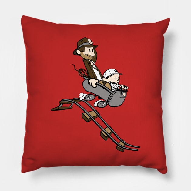 "Hold onto your potatoes!" Pillow by PaulyDesigns