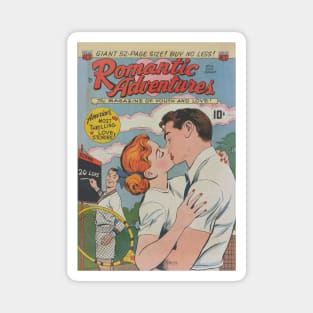 Vintage "Romantic Adventures" Cover Magnet