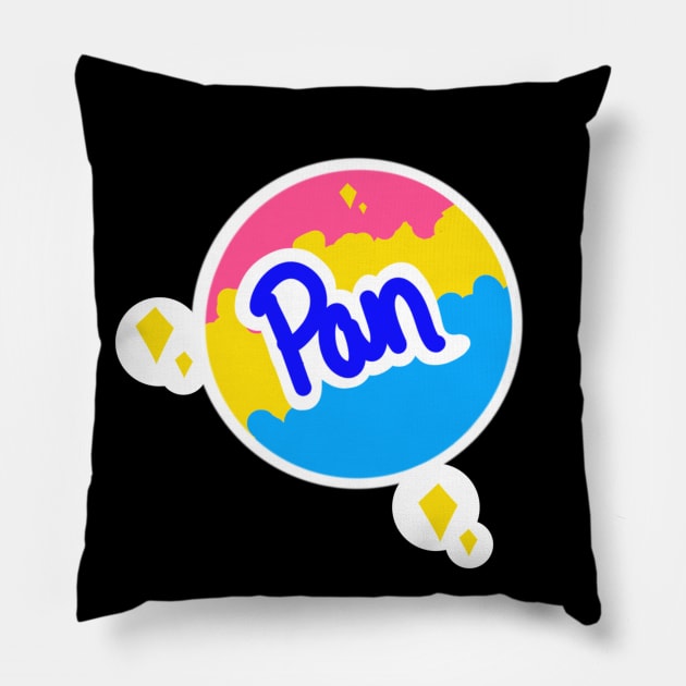 Pride Planet - Pan Pillow by hikav