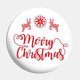 Merry Christmas Pin