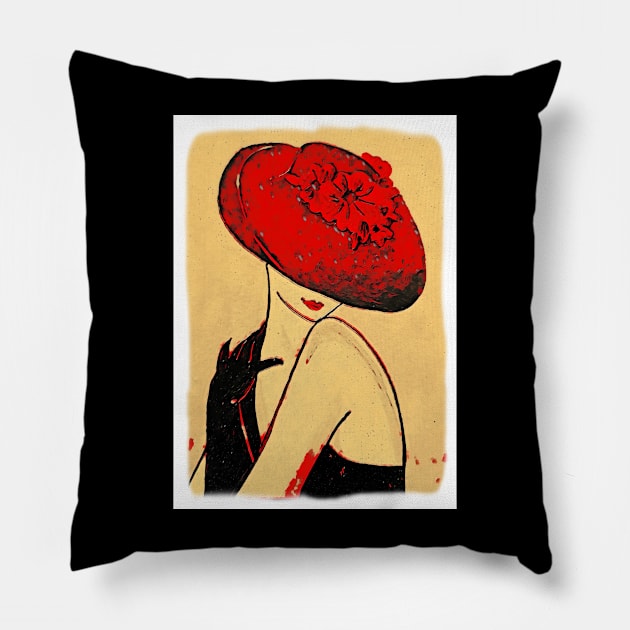 New Hat Pillow by EloiseART