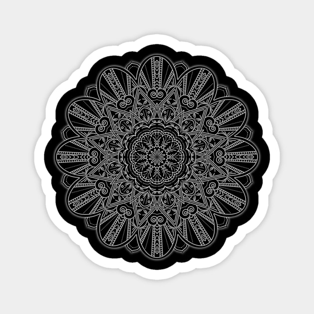 Mandala Art Magnet by MellowGroove