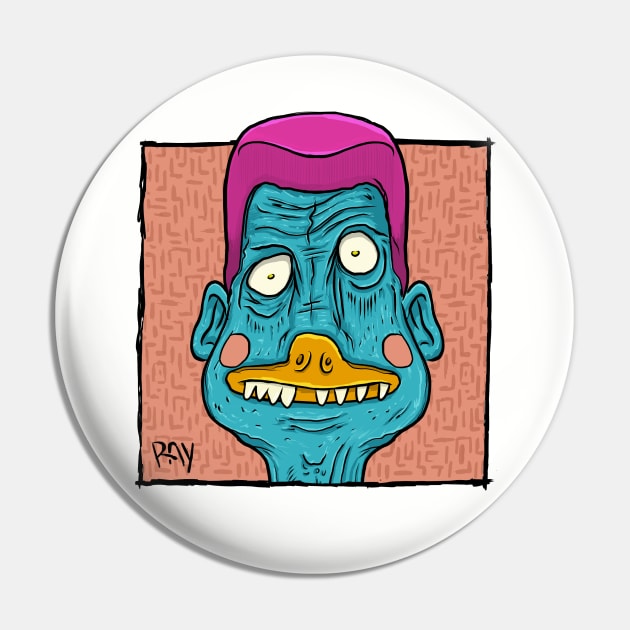 Dukmen T-Shirt Pin by Raymundo