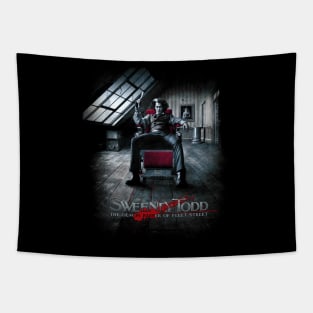 DEMON BARBER  SWEENEY TODD FILM MOVIE Tapestry