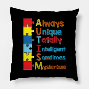 Always Unique Totally Intelligent Mysterious Pillow