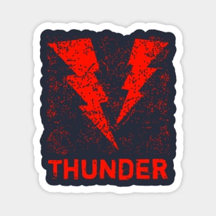 Thunder Red Magnet