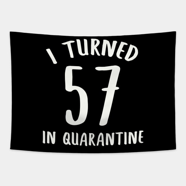 I Turned 57 In Quarantine Tapestry by llama_chill_art