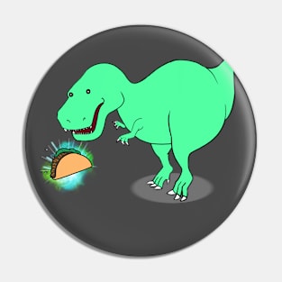 Taco-Saurus Pin