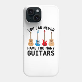 Guitar bass acoustic classic electric Phone Case