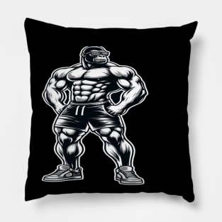 I'm Going To The Gym Merry Christmas Gift, Motivation, Xmas, Workout Gift Pillow