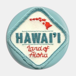 Hawaii Land of Aloha Patch Pin