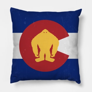 Colorado Bigfoot Pillow