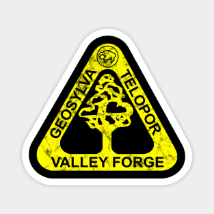 Silent Running: Valley Forge Emblem WORN LOOK Magnet