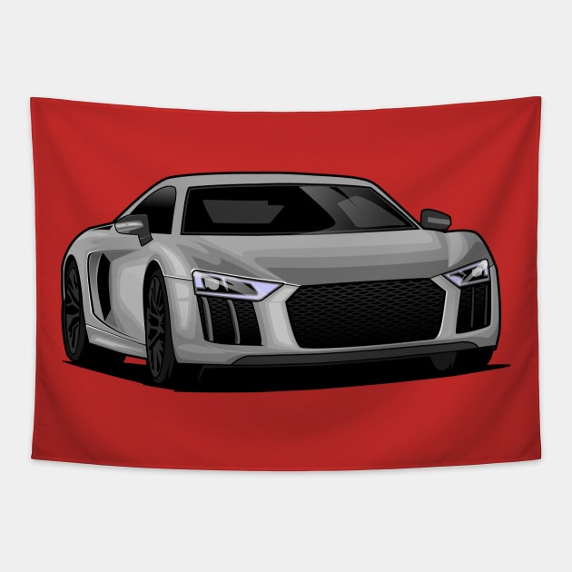 Car fast Tapestry by RYZWORK