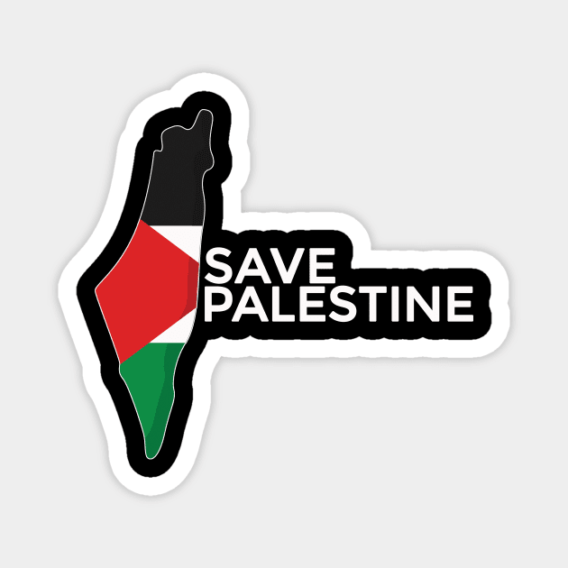 Save Palestine Magnet by IKAT