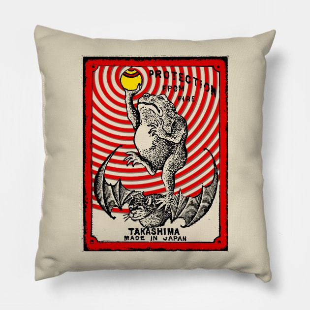 Takashima Matchbox Pillow by SenecaReads