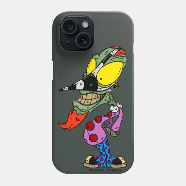 Clownish Grin Phone Case by maggottwagon