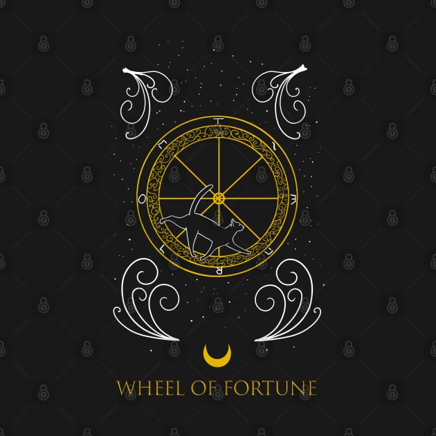 Wheel of Fortune - Tarot Cats by Marlopoly